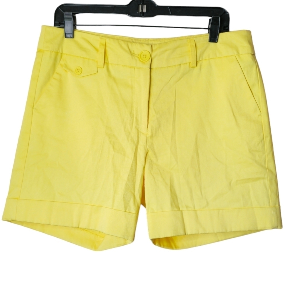 Jennifer and Grace Yellow Spring Shorts Size 12